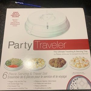 Party traveling & serving tray